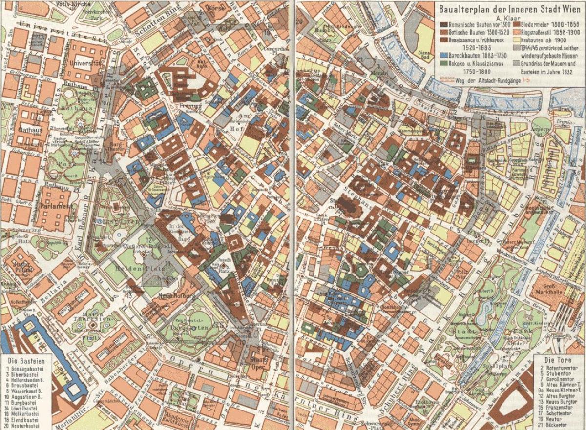 Vienna old city-kart