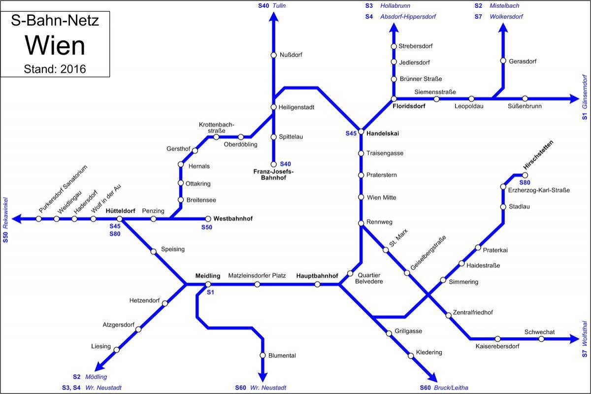 Kart over Wien s7
