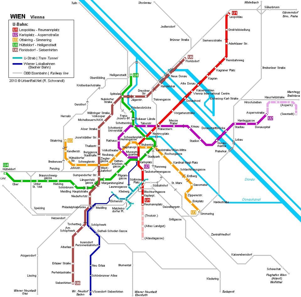 Wien s-bahn kart