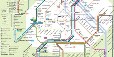 Wien light rail kart